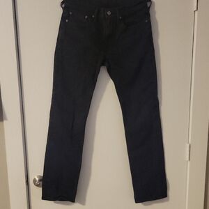 Levi's Men's Straight Black Jeans